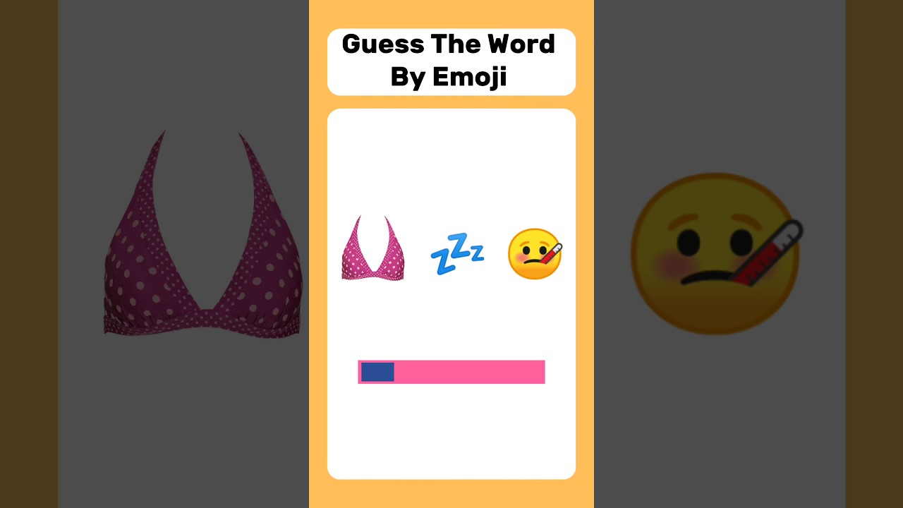 Guess The Word By Emoji Challenge | #shorts #challenge