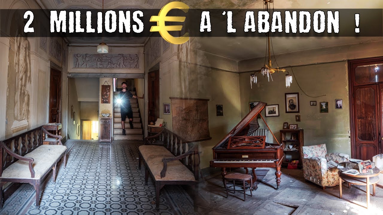 LA PLUS BELLE VILLA ABANDONNÉE D'ITALIE !! #urbex