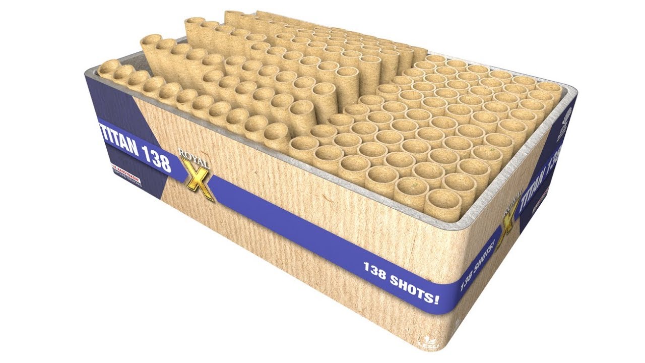 TOP Neuheit 2020 Titan 138 Royal X Serie VERBUND Lesli | PyroExtremGermany