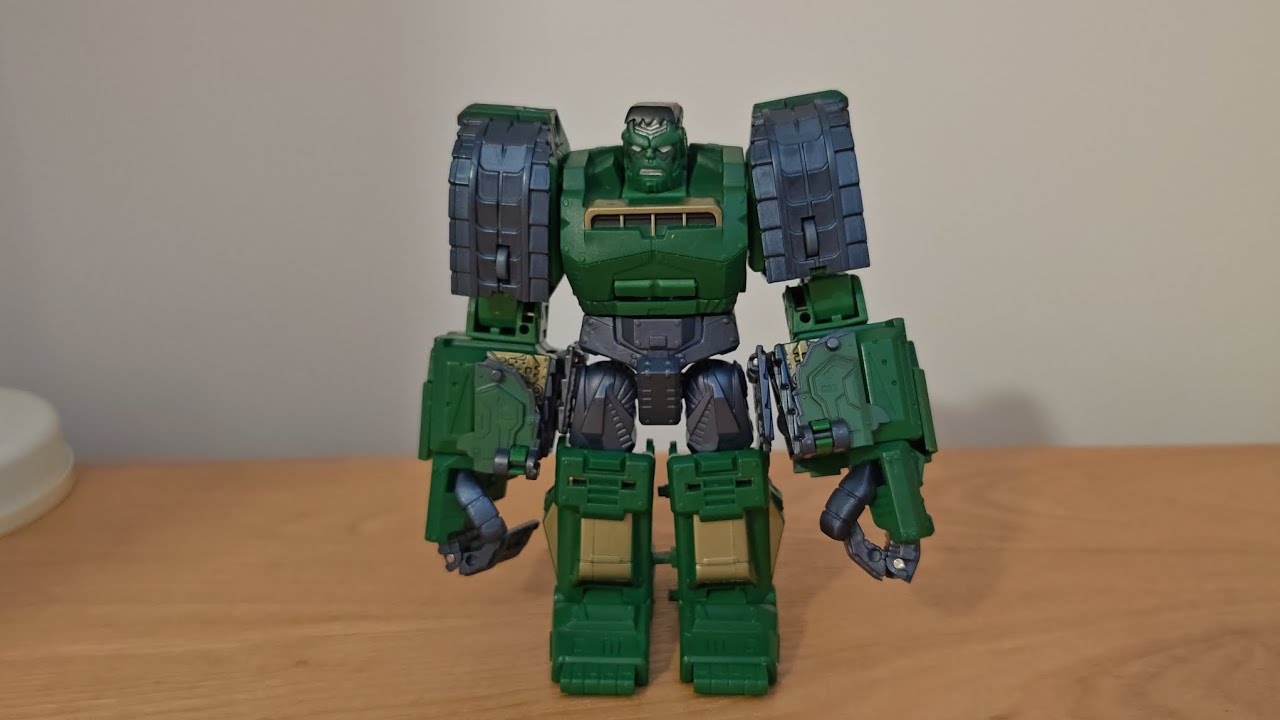 A look back at Marvel Transformers Crossovers Hulk!