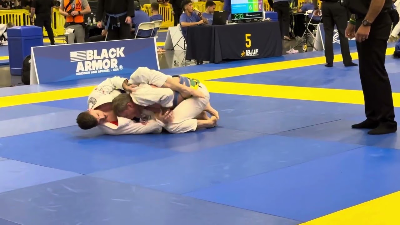 Sean Cannon 2023 IBJJF Phoenix Open Master 3 Blue Belt Lightweight Match 1/1