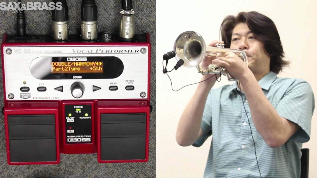 【サクブラ】エフェクター入門（5）ボーカル向けエフェクターBOSS VE-20