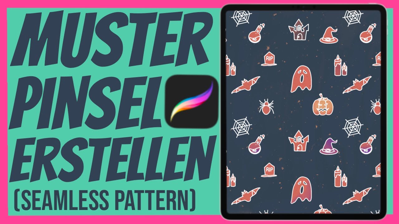 Procreate Muster Pinsel erstellen (Seamless Pattern) Tutorial