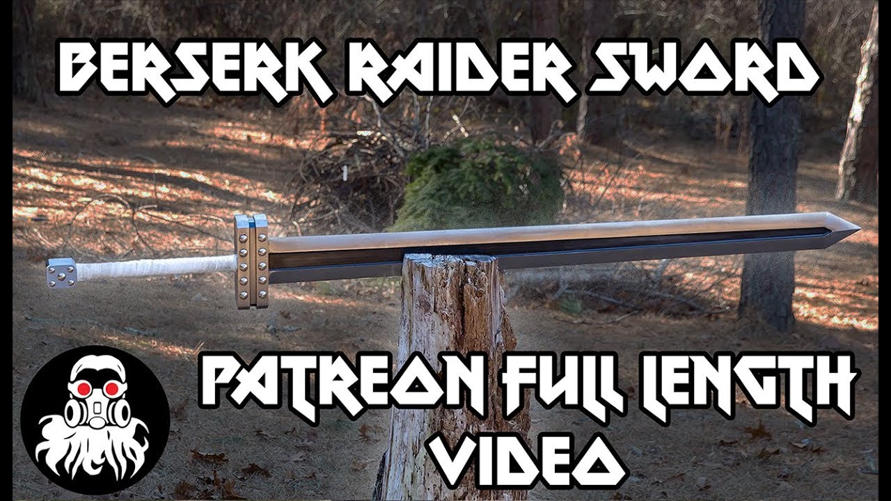 Berserk Golden Age Raider Sword Patreon Edition!