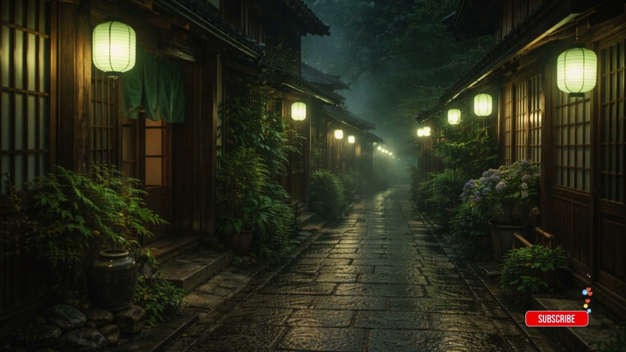 “Calm Paths at Dusk” / AJV Studio