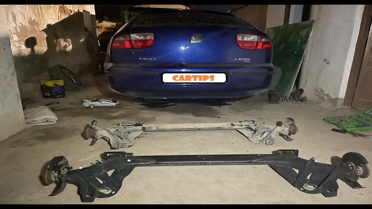 CÓMO CAMBIAR🛠 PUENTE TRASERO AL SEAT LEÓN 1.9 TDI🦁💥¡¡¡¡¡¡¡¡¡¡