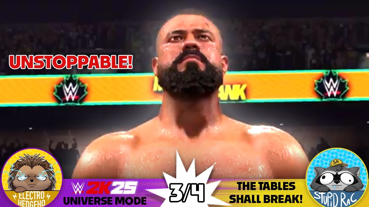 THE TABLES SHALL BREAK! MITB (3/4) | WWE 2K25 UNIVERSE MODE