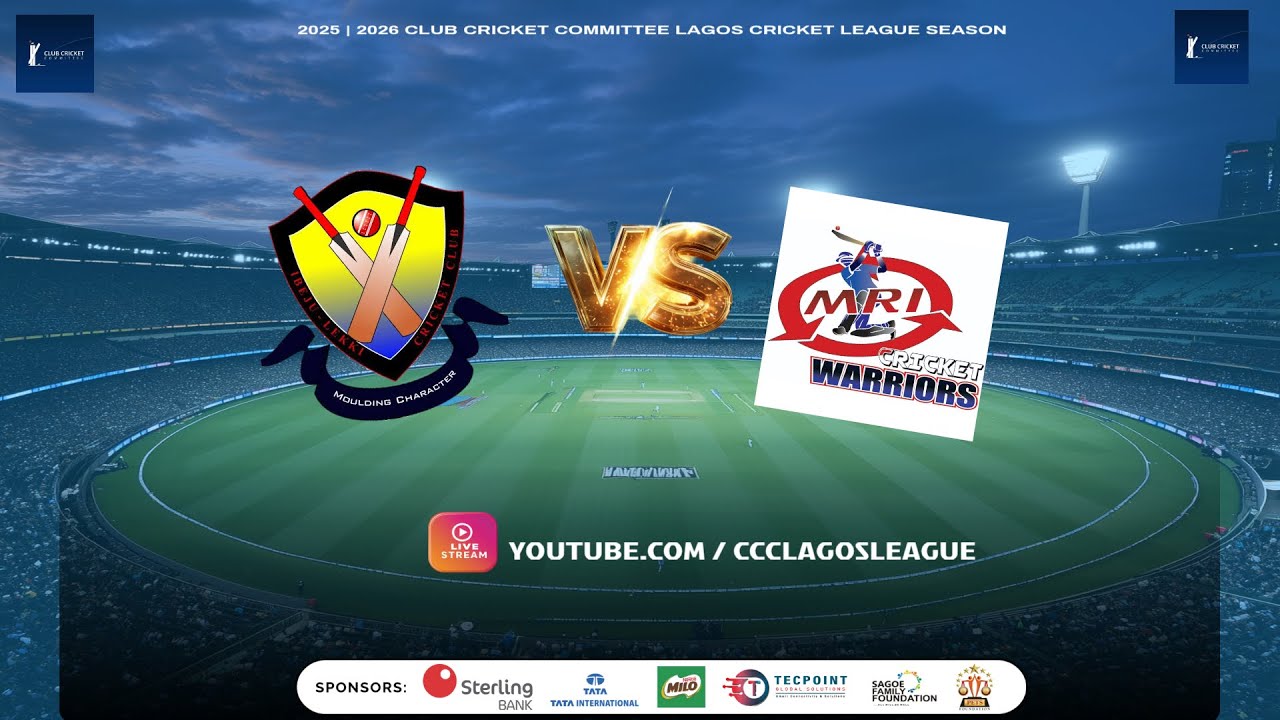 IBEJULEKKI CC 1 vs MRI WARRIORS CC | 1 FEB 2026 | 10:00 AM