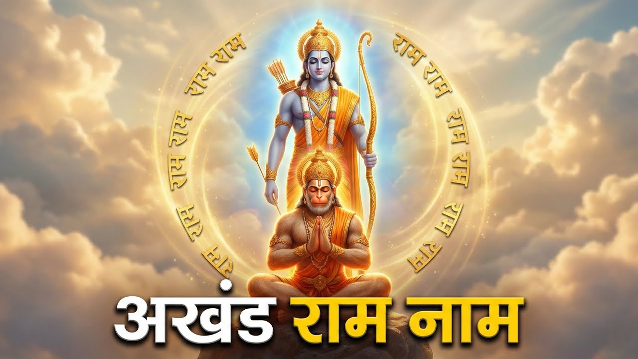 अखंड राम नाम जाप | Shri Ram Jai Ram Jai Jai Ram | Nonstop Ram Dhun | Peaceful Meditation Bhajan 🙏