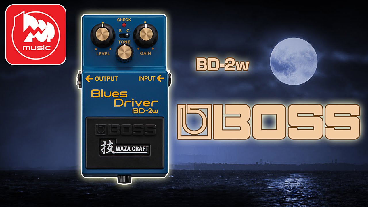 BOSS BD-2W Waza Craft - гитарная педаль Blues Driver