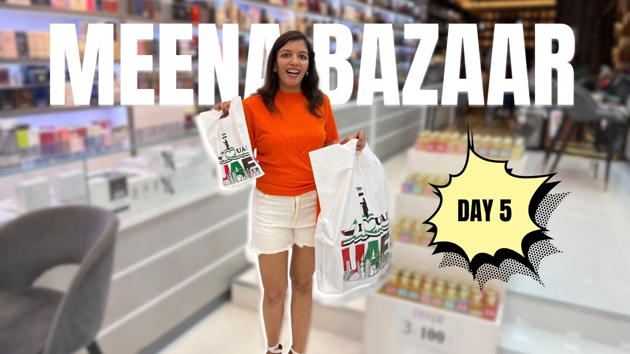 Dubai Meena Bazaar Shopping | Perfumes, Bags, Watches & Chocolates | Dubai Day 5 Vlog