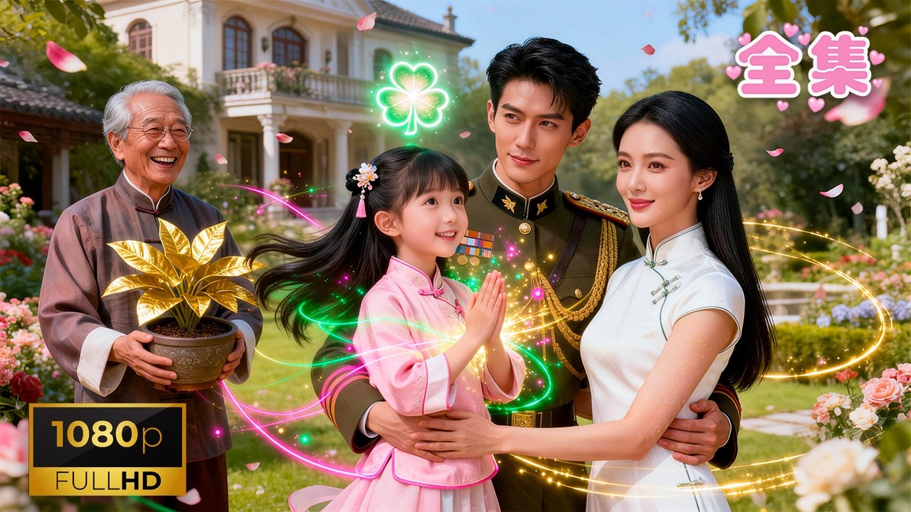 可憐的乞丐女孩，竟是可以心想事成的小福星！為了挽救督軍一家，一根手指就打敗了敵人，全家人都驚呆了，直接把她寵成全家的小公主！
