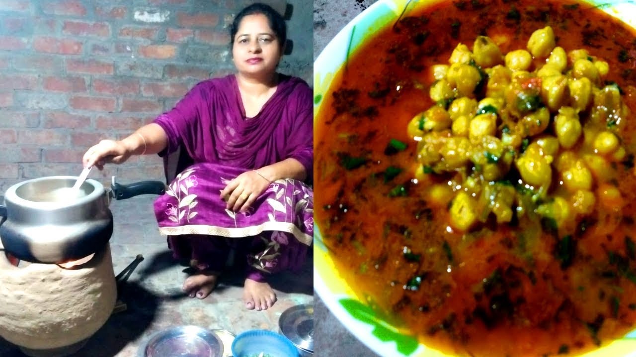 Punjabi White Chane with homemade Masala Recipe || Chole Recipe || Life of Punjab