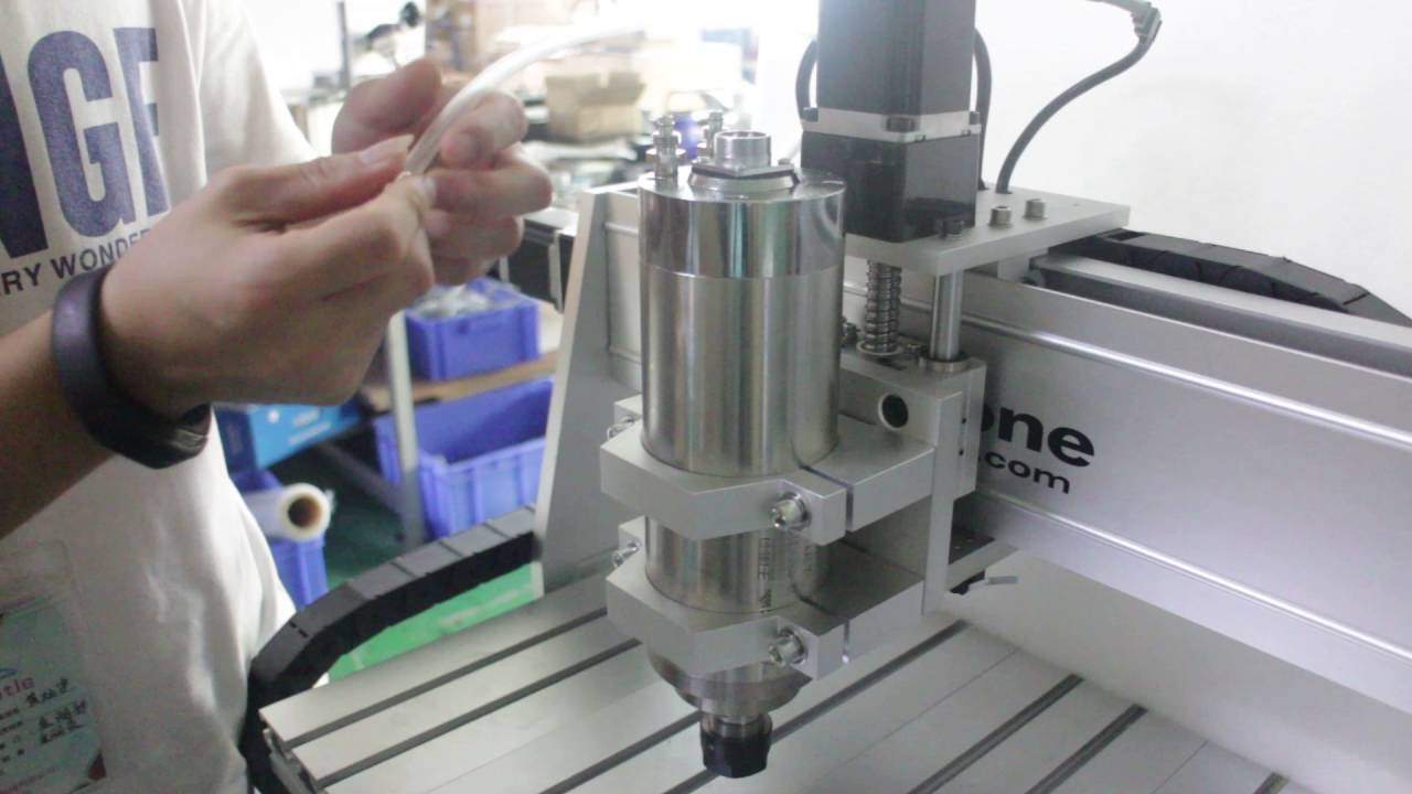 how to install 2.2KW spindle for CNC6040?