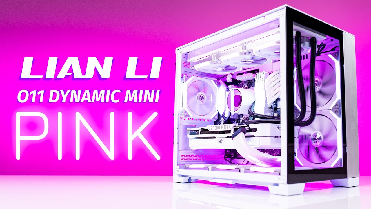 The Pink Lian Li o11 Dynamic Mini Build!