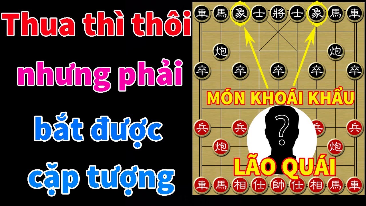 Cứ gặp lão quái này đánh cờ tướng là cả cặp tượng run như cầy sấy