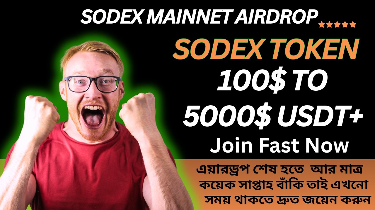 New Best Crypto Airdrop 2026 | Sodex Mainnet A TO Z | Sodex Airdrop Tutorial | airdrop crypto