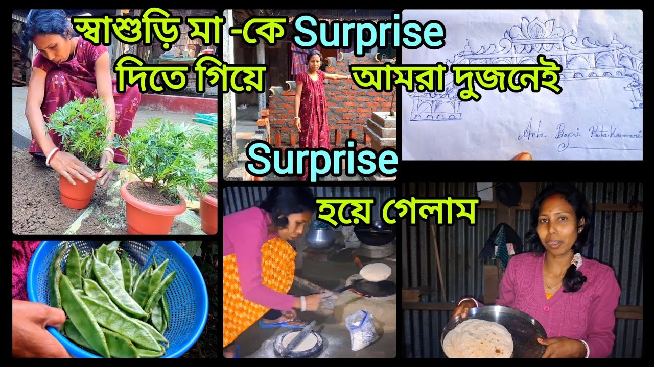 ।।। 💐💐💐স্বাশুড়ি মা - কে Surprise দিতে গিয়ে, আমরা দুজনেই Surprise হয়ে গেলাম💐💐💐।।।