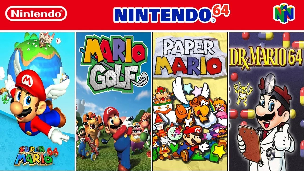 Mario Games for N64
