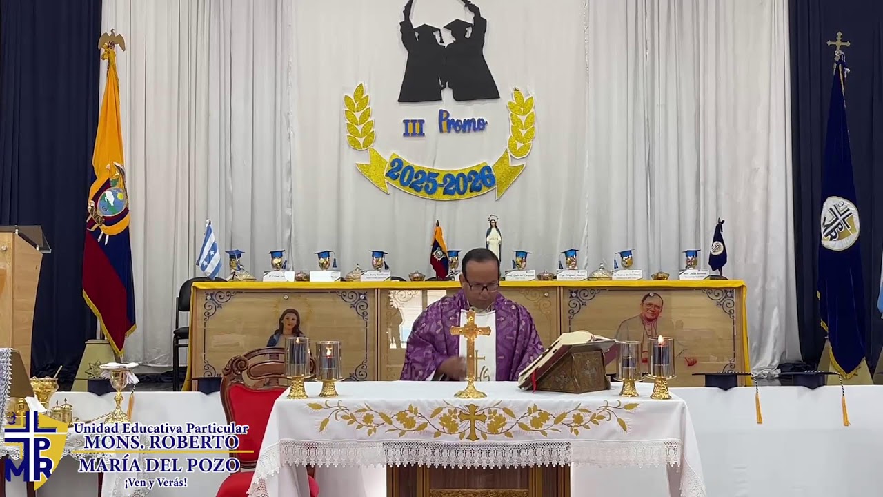 Santa Eucaristía en acción de gracias por la incorporación de la 3era promoción de bachilleres
