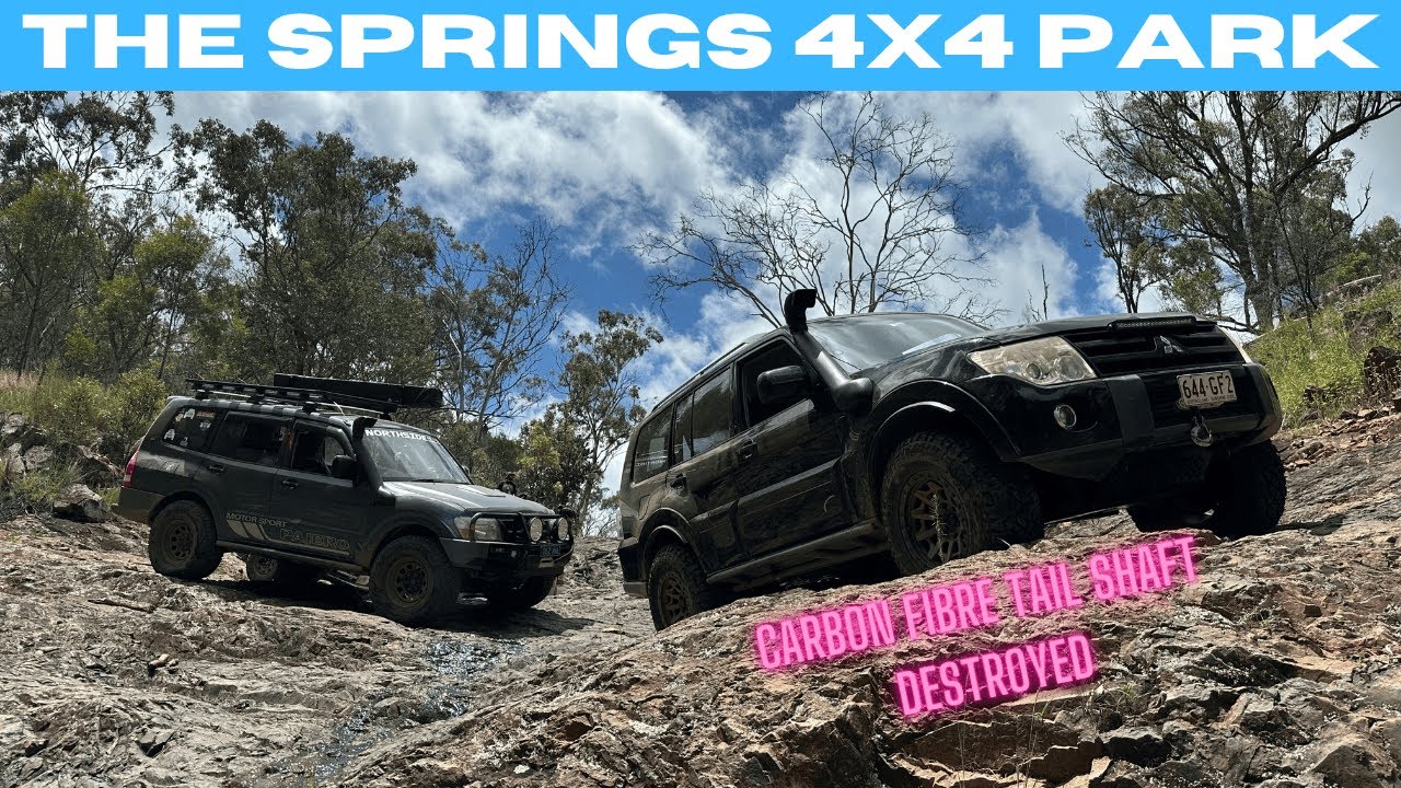 PAJERO'S EXPLORING THE SPRINGS 4X4 PARK