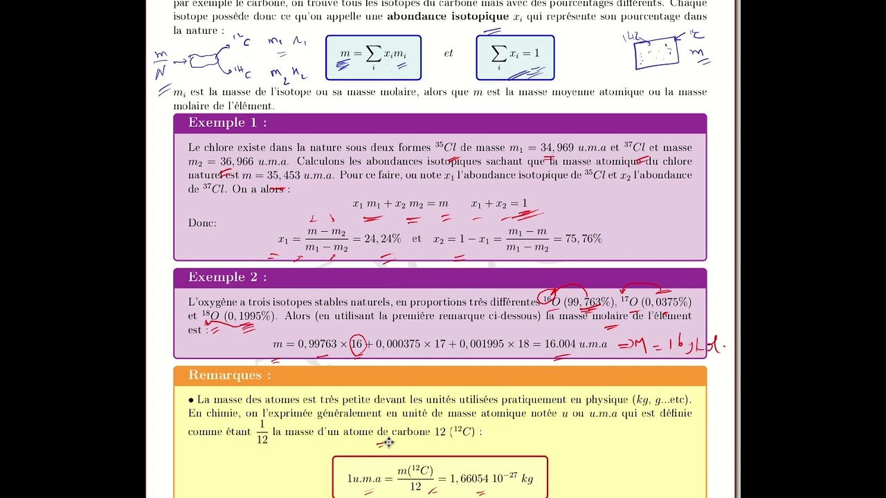 Atomistique | Chap 1 Structure électronique de l'atome | partie 1