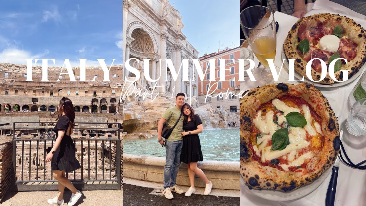 ITALY SUMMER VLOG PART 1 // 3 Days in Rome