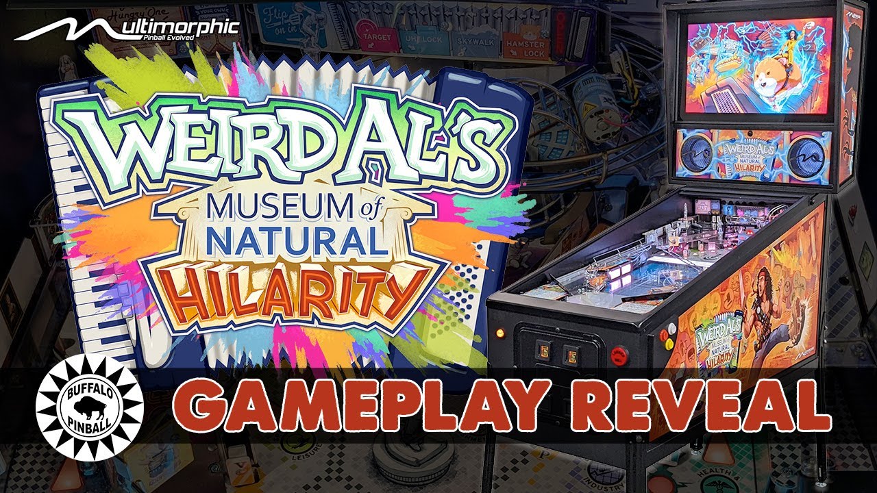 Weird Al Pinball Gameplay Reveal - Live from Multimorphic HQ
