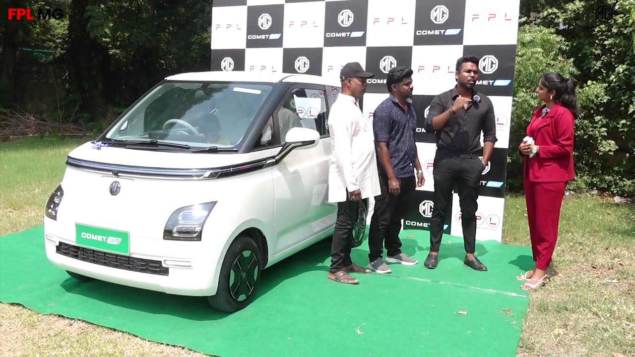 Customer Story: Mr. Arasu Drives into the Future with MG Comet EV!