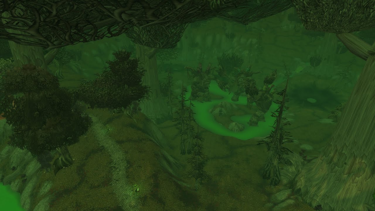 Exploring Felwood: Ambient Walk in World of Warcraft Classic