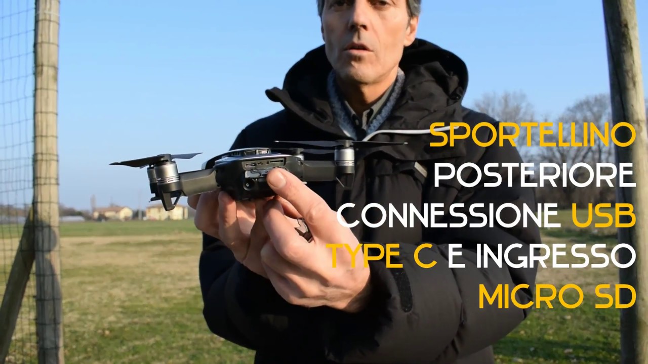 DJI Mavic Air prima presentazione e unboxing in Italia (italiano)