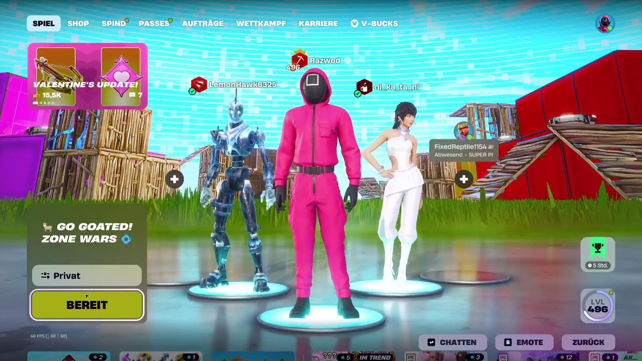 Fortnitte live