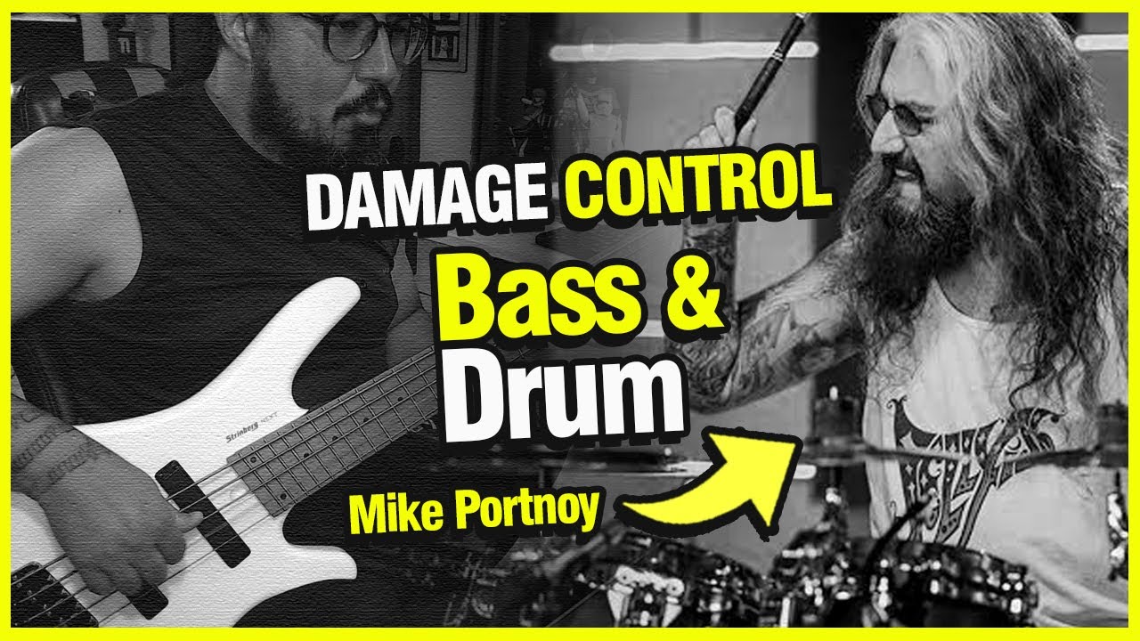 DAMAGE CONTROL  -  John Petrucci  -  [BASS and DRUM]