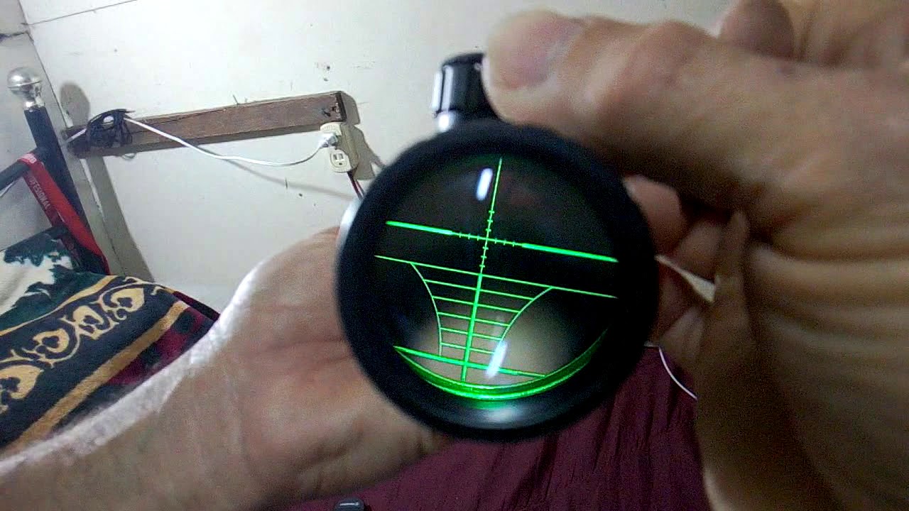 Mira pinty 3-9x40 reticula iluminada
