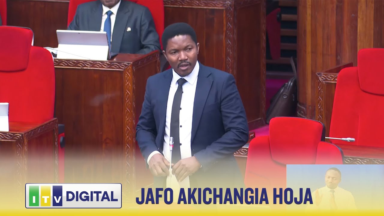 DAKIKA 7 ZA SELEMANI JAFO BUNGENI, AMWAGIA SIFA RAIS SAMIA