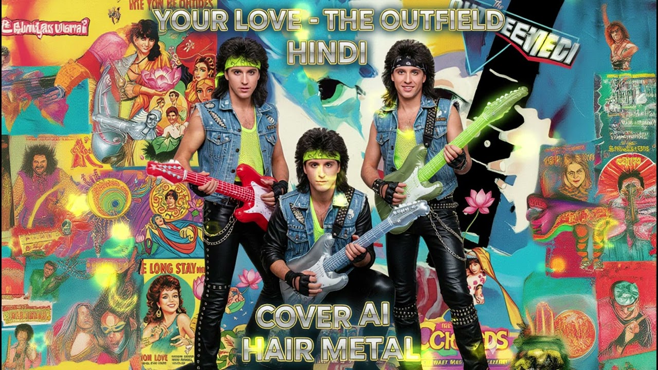 YOUR LOVE (GLAM METAL VERSION) ⚡ 80s Hair Metal Revival | AI Rock Cover That Will Blow Your Mind