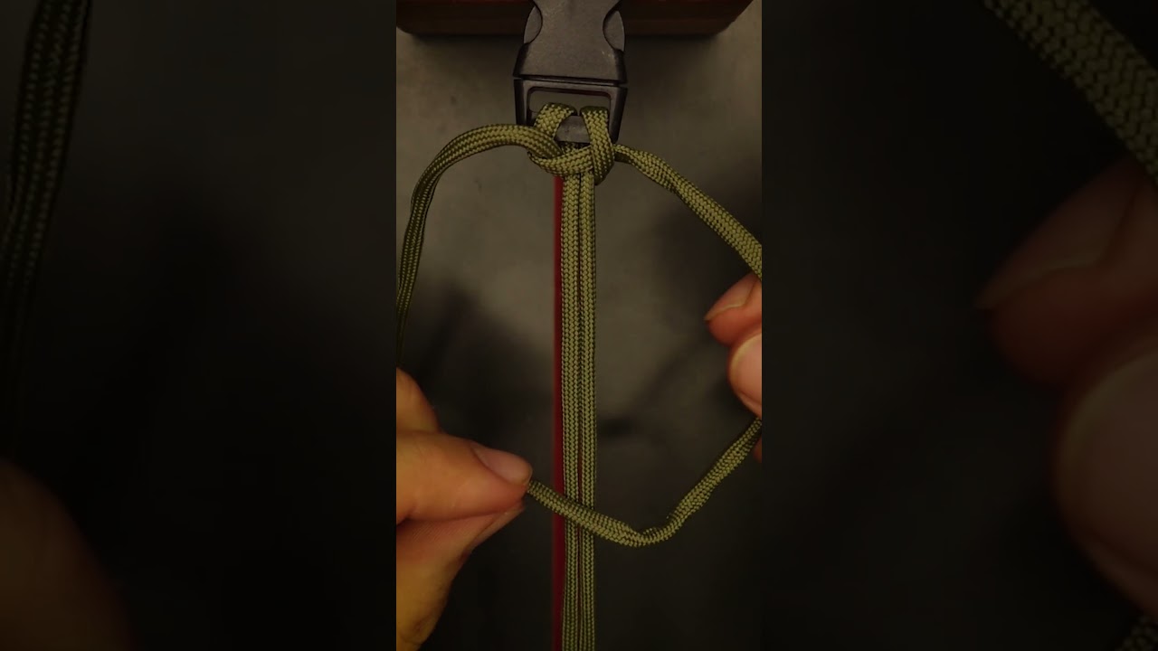How to Make a Simple Paracord Cobra Knot Bracelet