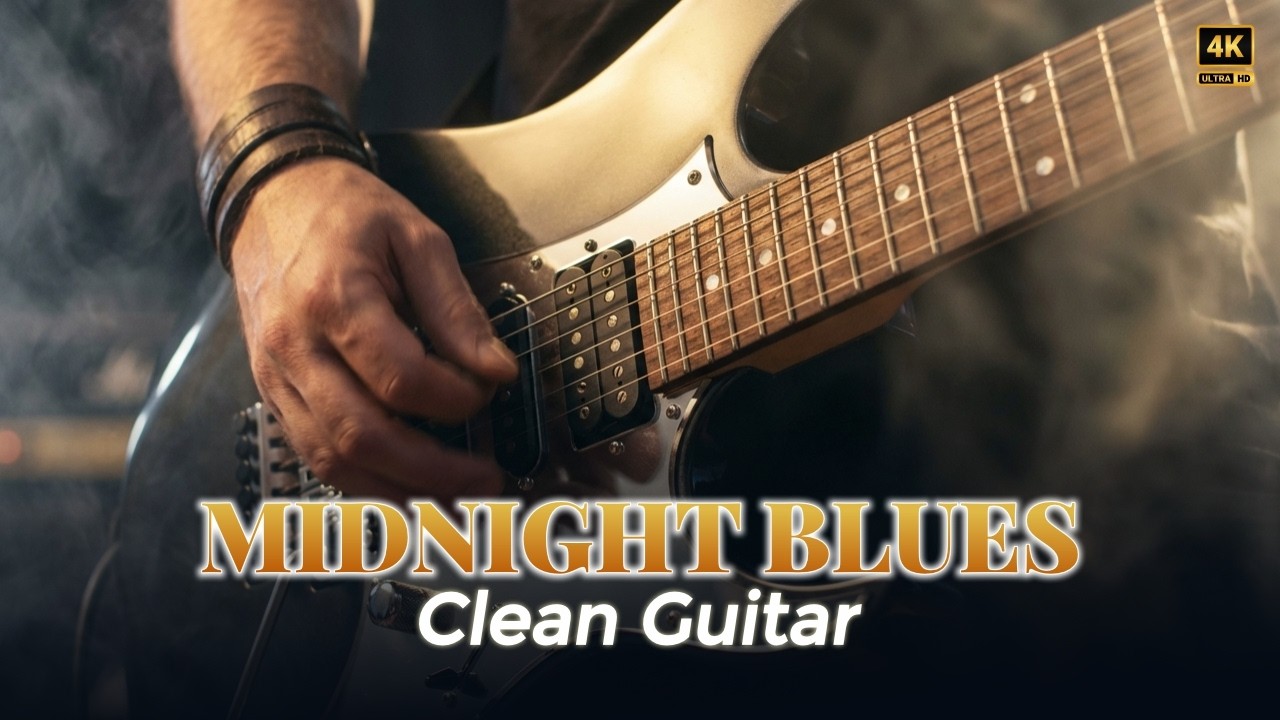 Clean Electric Blues Guitar – Late Night Instrumental for Relax & Focus VOL. 112