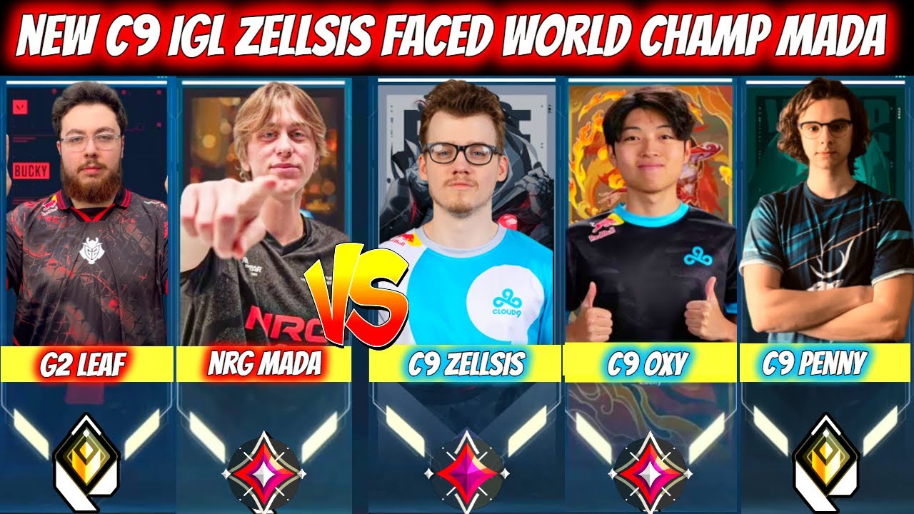 NRG Mada Duo with G2 Leaf & Insanely Met C9 Roster Zellsis Oxy & Penny in Ranked