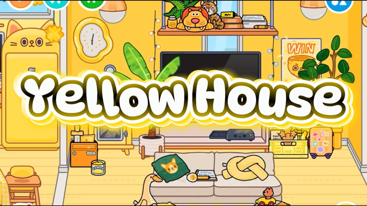 Yellow House ☆黄色い家を作るよ！ | トッカライフワールド 家づくり