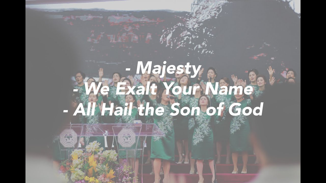 Majesty, We Exalt Your Name, All Hail The Son of God | Kingdom Choir