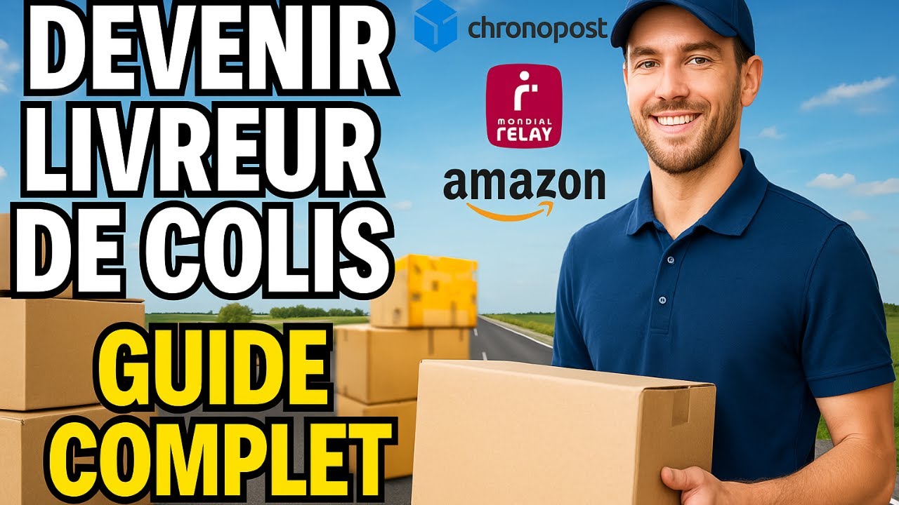 Devenir livreur de colis en 2025 (Amazon, Chronopost, Mondial Relay)
