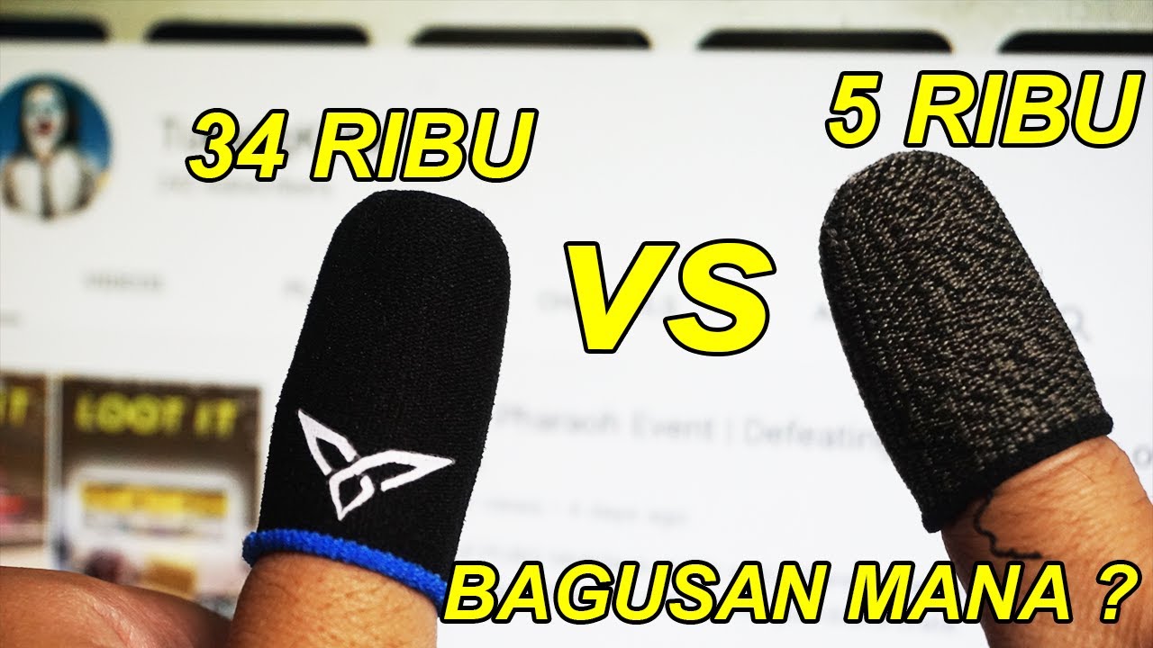 Review FLYDIGI 2 WASP FEELERS vs FINGER SLEEVE MURAH