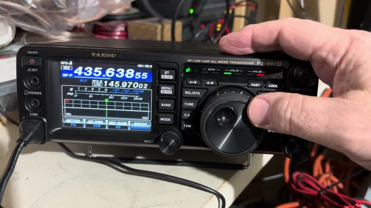 Trying to hear RS-44 linear satellite, heard 2 stations.