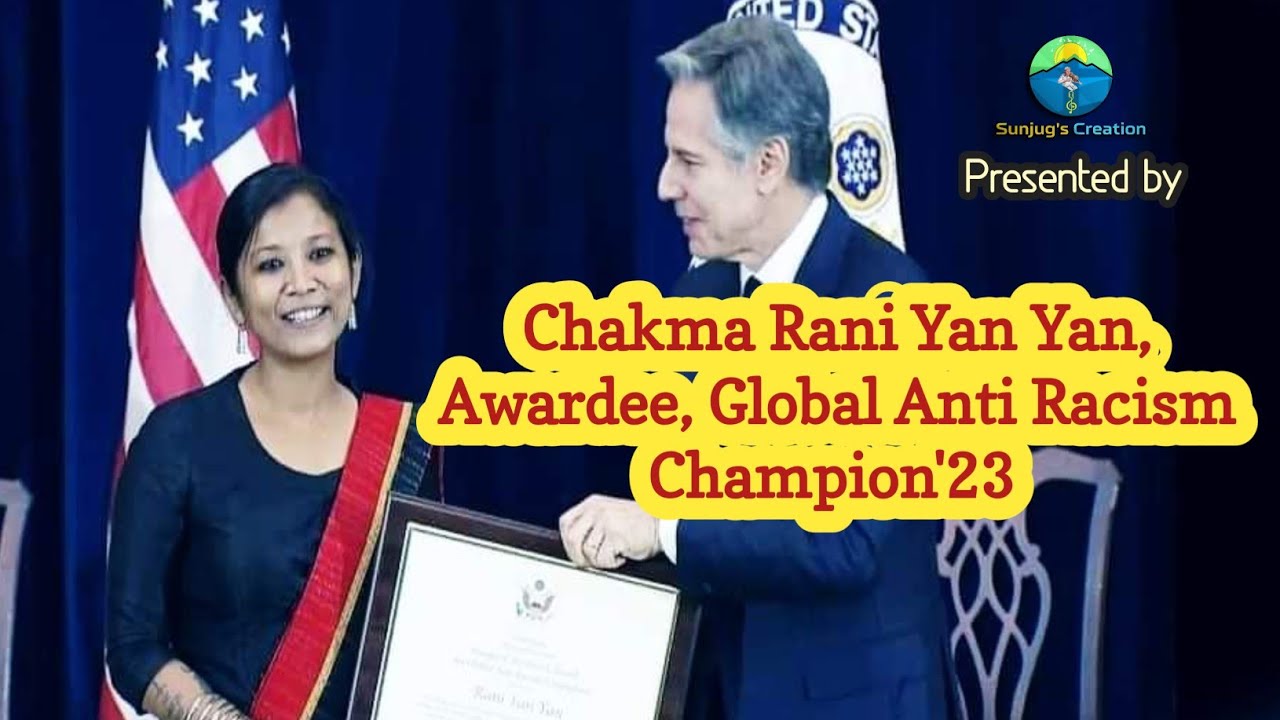 Chakma Rani Yan Yan | Global Anti Racism Champion-2023| Motivational Speech| Chakma Princess in BD।