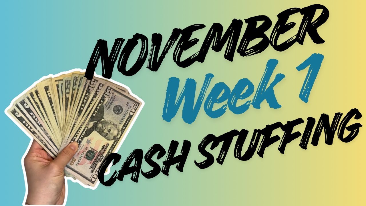 November Week 1 Cash Stuffing l Low Income