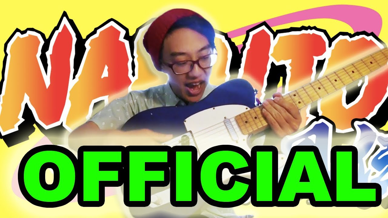 Naruto Singer plays Guitar for OP 4 CLOSER (part 1)