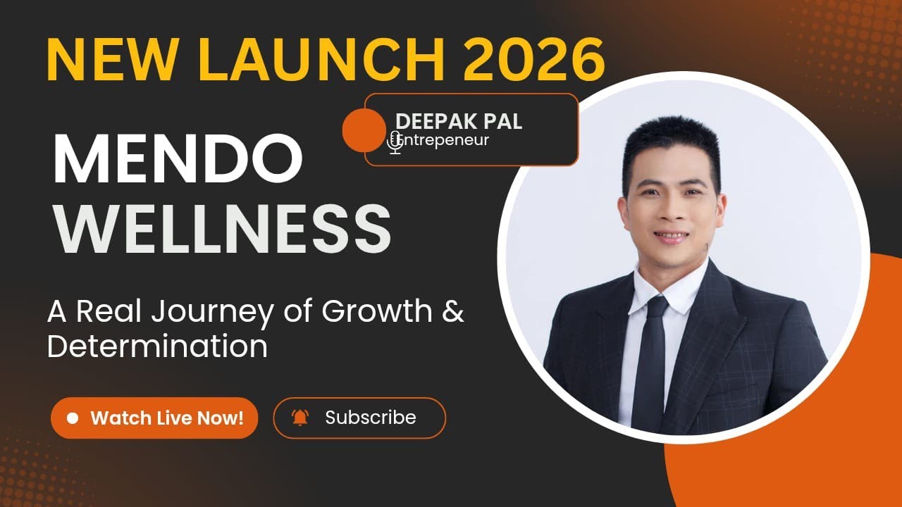 MENDO WELLNESS BUSINESS PLAN # NEW LAUNCH 2026# NEW MLM 2026