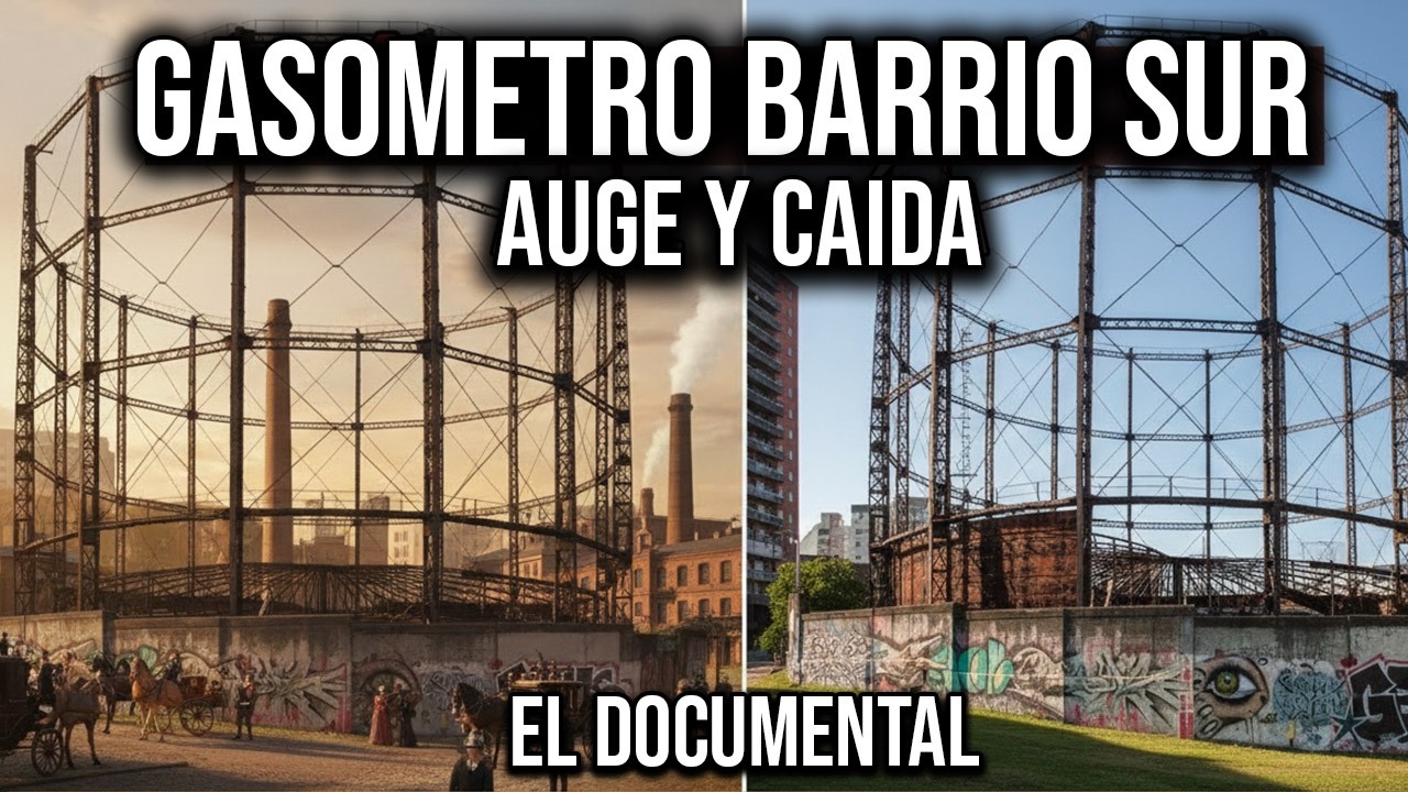 El GIGANTE OLVIDADO del Barrio Sur: La HISTORIA del GASOMETRO de MONTEVIDEO