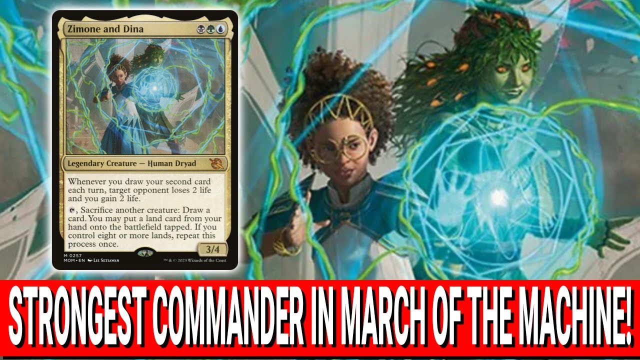 EDH/Commander Zimone and Dina Deck Tech Card by Card